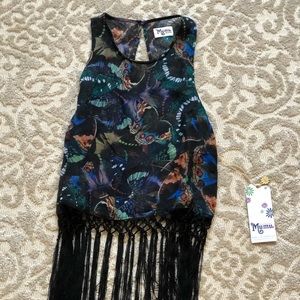 Show me your mumu fringe top